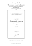 Corelli, Ciaccona op.2 n.12 in G major