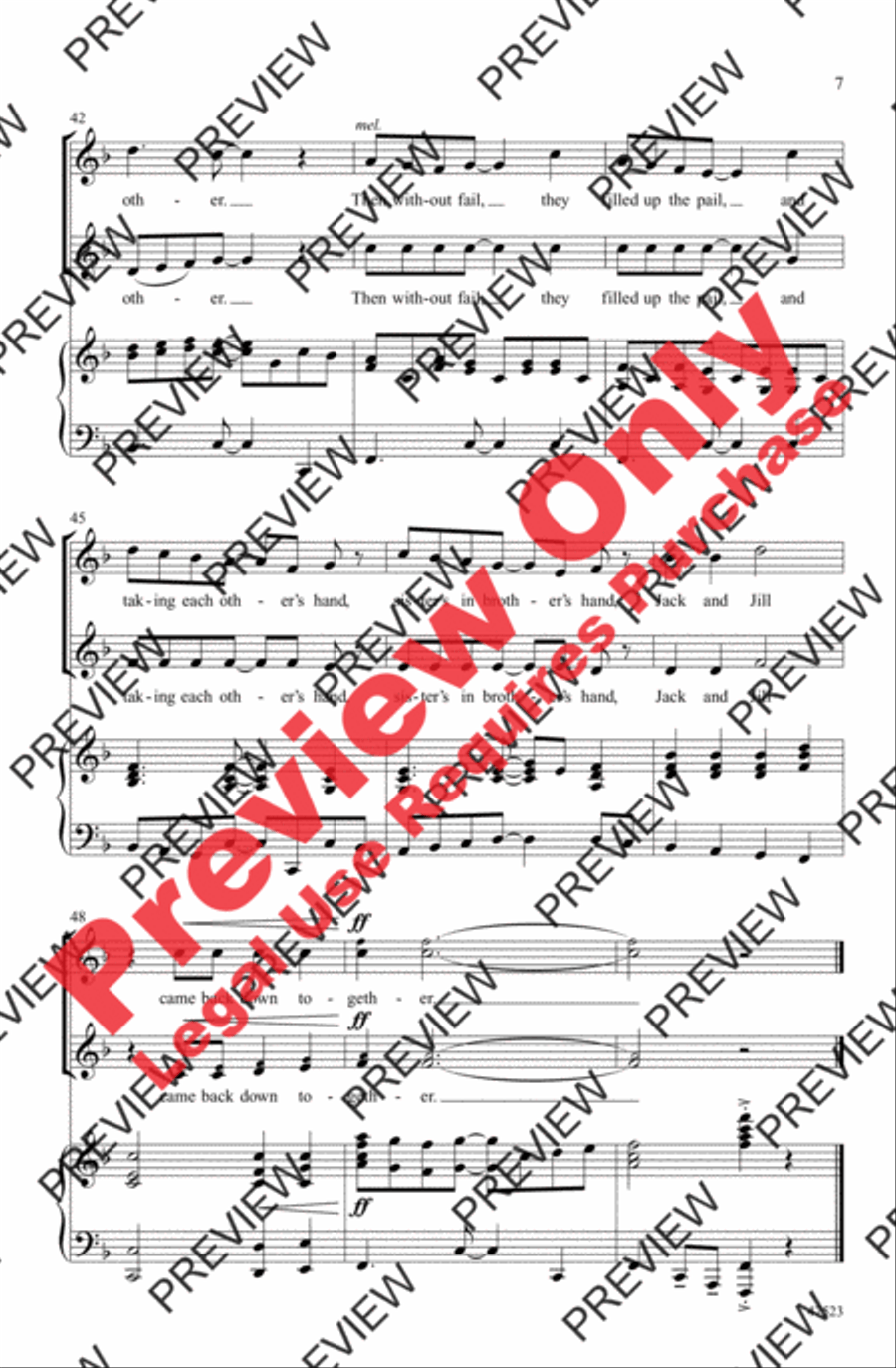 Jack and Jill Jack and Jill 2-Part scores gallery preview page 7