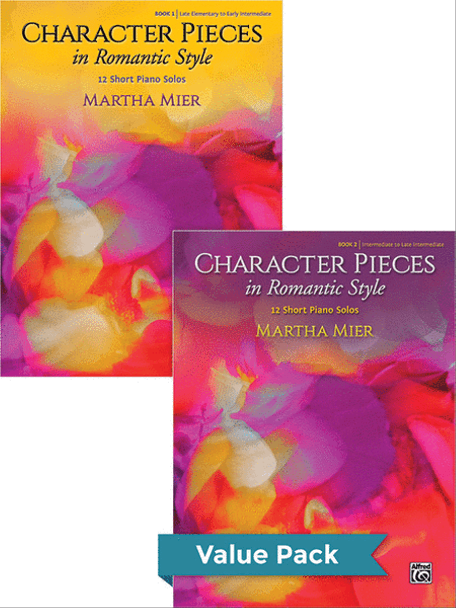 Character Pieces in Romantic Style, Books 1-2 (Value Pack) Easy Piano scores gallery preview page 1