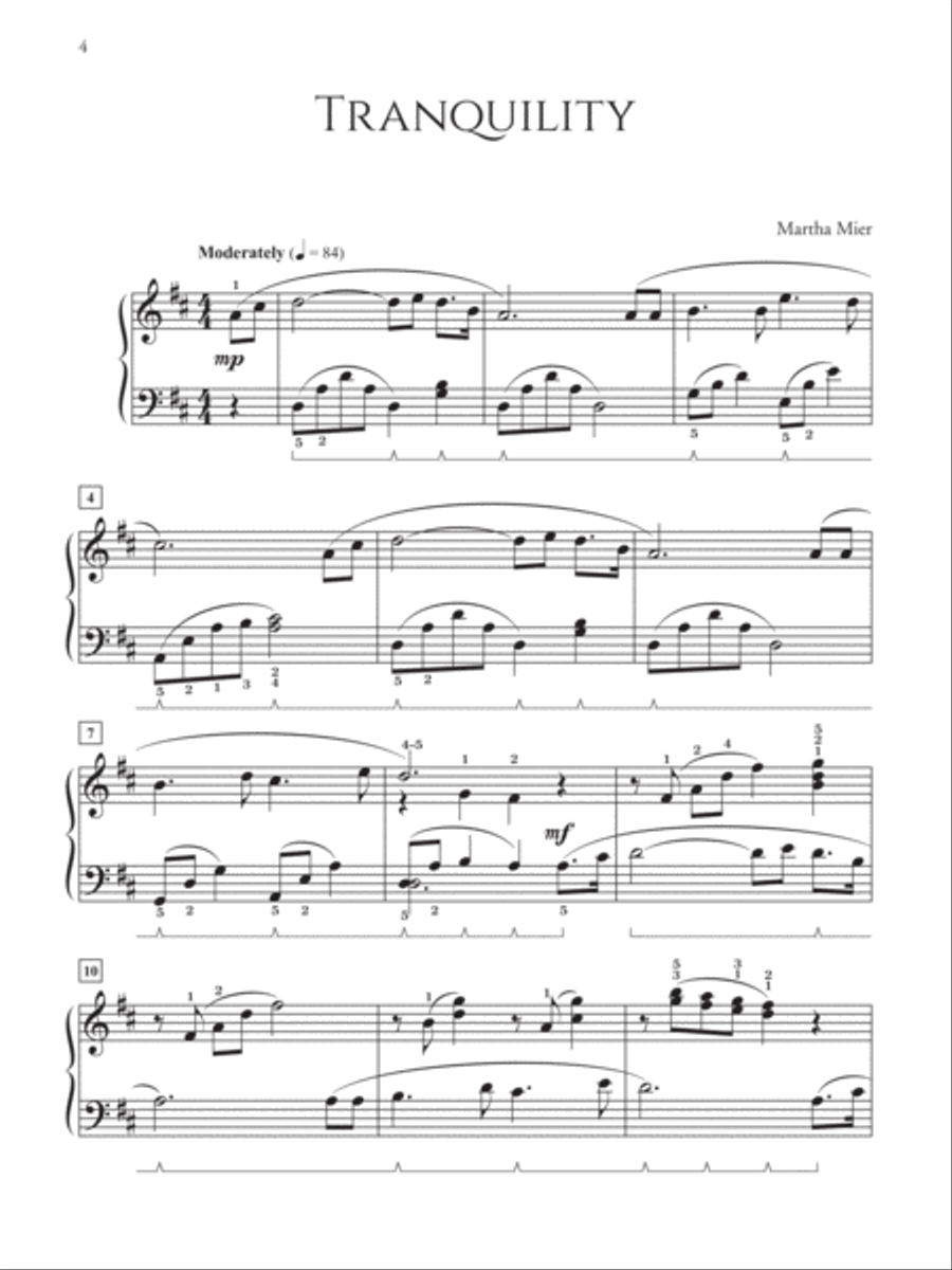 Character Pieces in Romantic Style, Books 1-2 (Value Pack) Easy Piano scores gallery preview page 7
