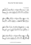 Down By The Sally Gardens (Easy Piano Version)