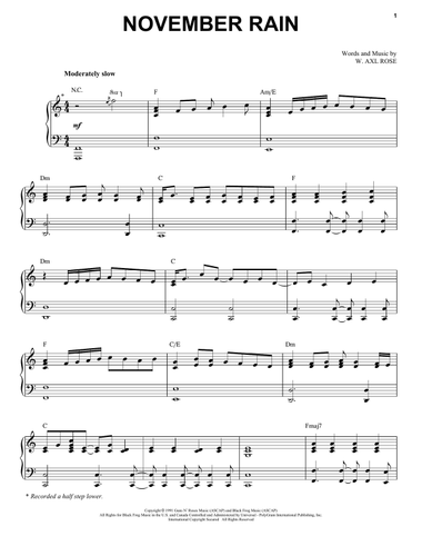 November Rain
