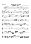 Messenger of Peace (Version Saxophone Quartett)