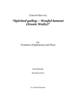 Concert Piece #21 Spirited gallop – Woeful lament (Ironic Waltz)