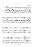 Silent Night - French Horn / Horn in F