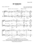 My Romance (arr. Burt Szabo)