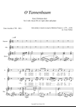 O Tannenbaum, for SA voices and piano F major