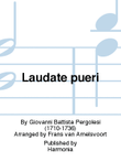 Laudate pueri