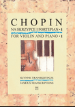 Famous Transcriptions for violin and Piano Book 1