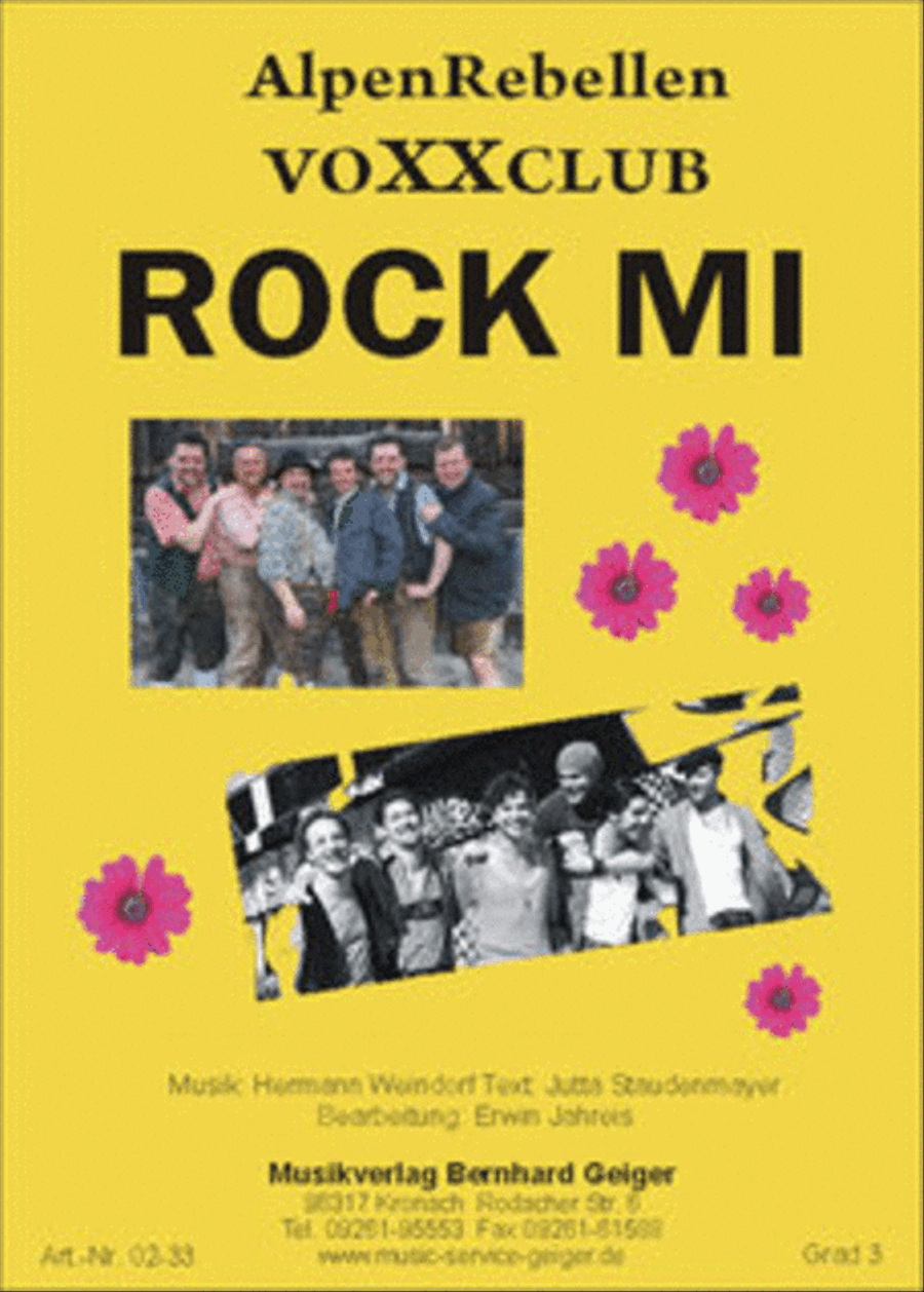 Rock Mi - Alpenrebellen / voXXclub Concert Band scores gallery preview page 1