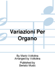 Variazioni Per Organo
