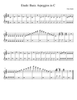 Etude - Basic Arpeggios in C