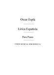 Lirica Espanola Vol.1 Bocetos Levantinos For Piano