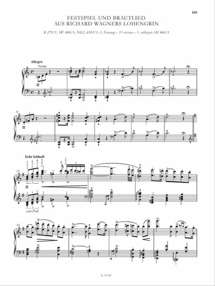 Études d'exécution transcendante d'après Paganini Piano Solo scores gallery preview page 3