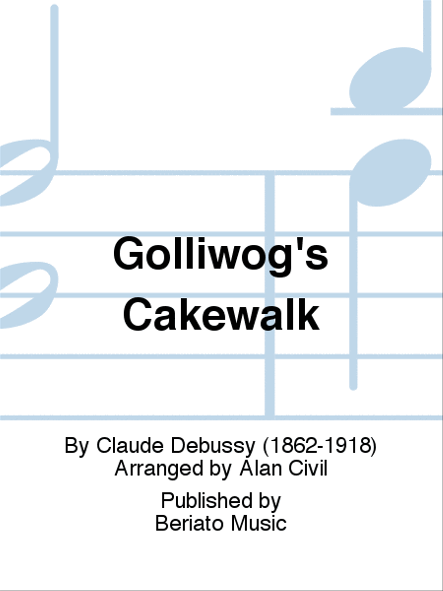 Golliwog's Cakewalk Woodwind Quintet scores gallery preview page 1