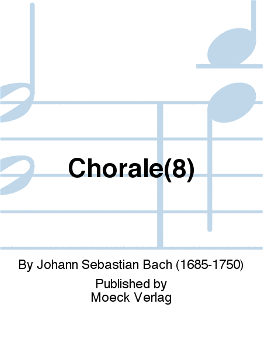Chorale(8) Recorder scores gallery preview page 1