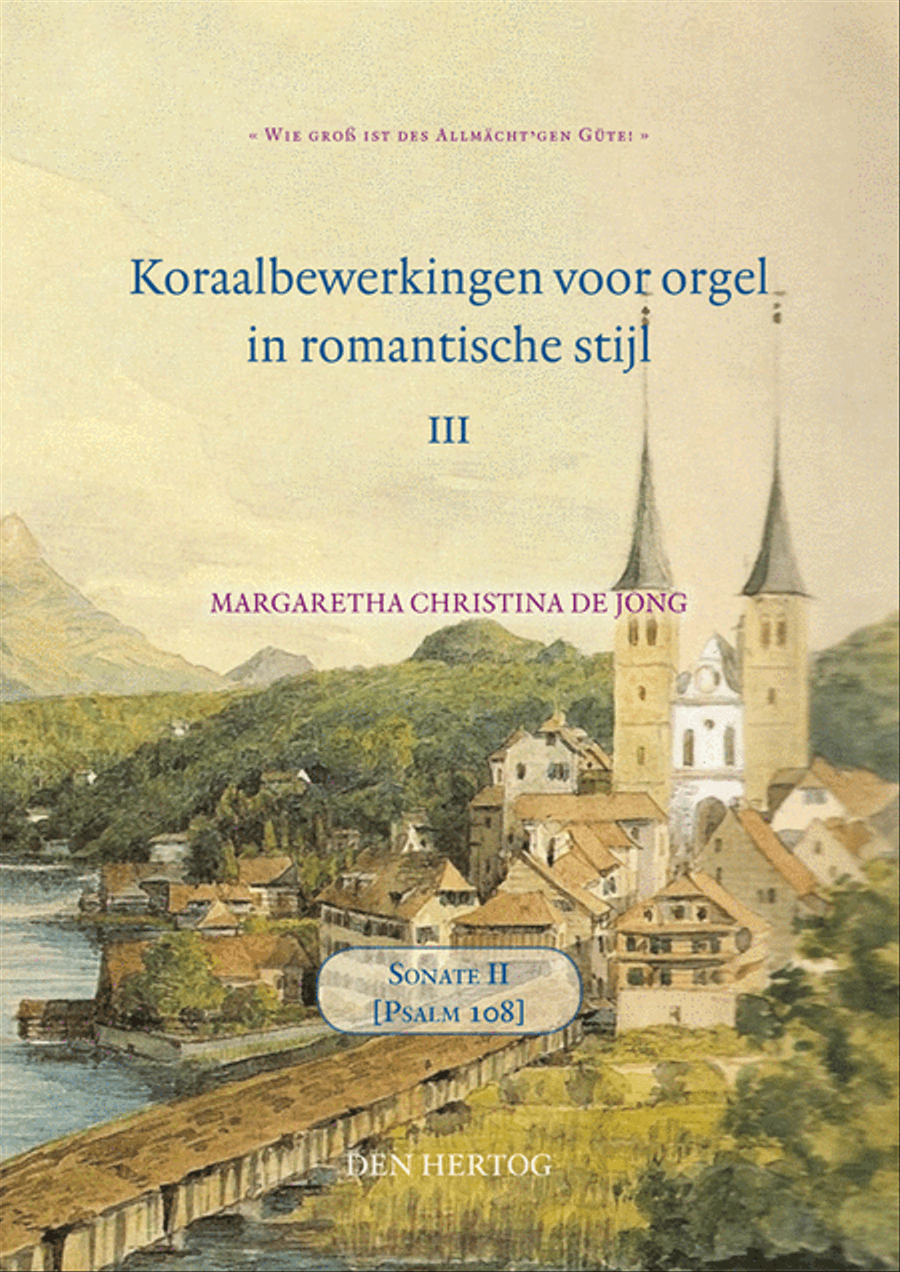 Sonate 2 - Psalm 108 Organ scores gallery preview page 1