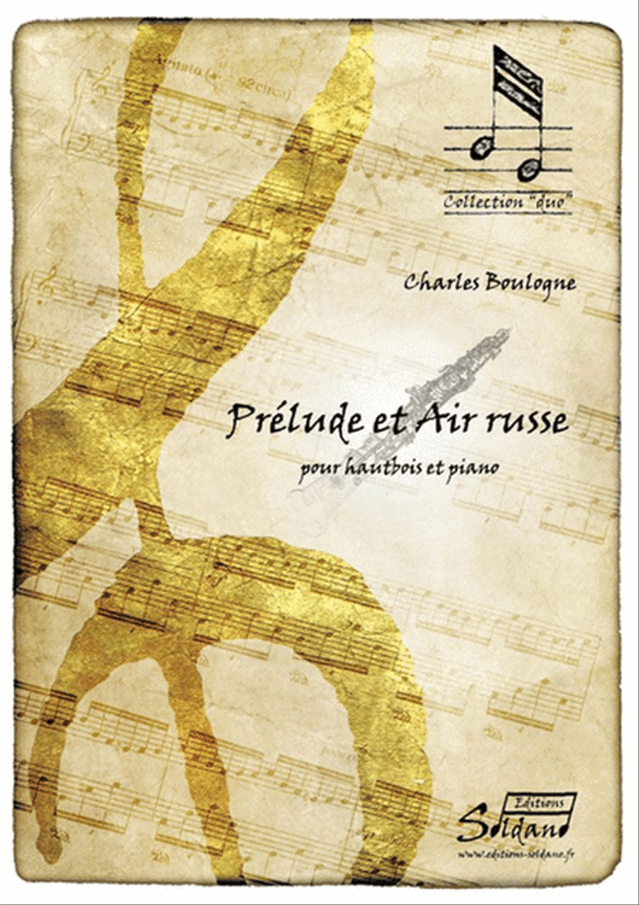 Prelude et Air Russe Piano Accompaniment scores gallery preview page 1