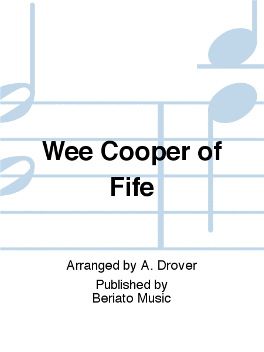 Wee Cooper of Fife Brass Band scores gallery preview page 1