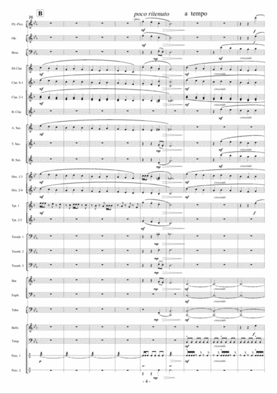 Kleine Koraalfantasie Kleine Koraalfantasie Concert Band scores gallery preview page 5