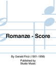 Romanze - Score