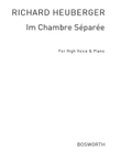 Im Chambre Separee (High Voice)