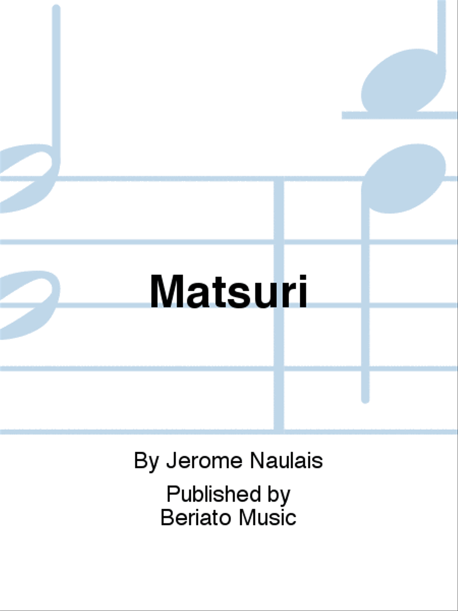 Matsuri Piano Accompaniment scores gallery preview page 1