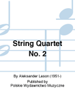 String Quartet No. 2