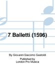 7 Balletti (1596)
