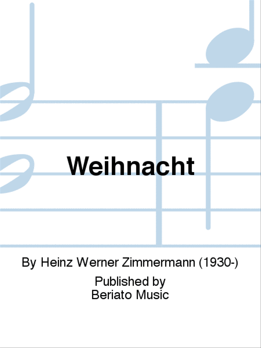 Weihnacht Double Bass scores gallery preview page 1