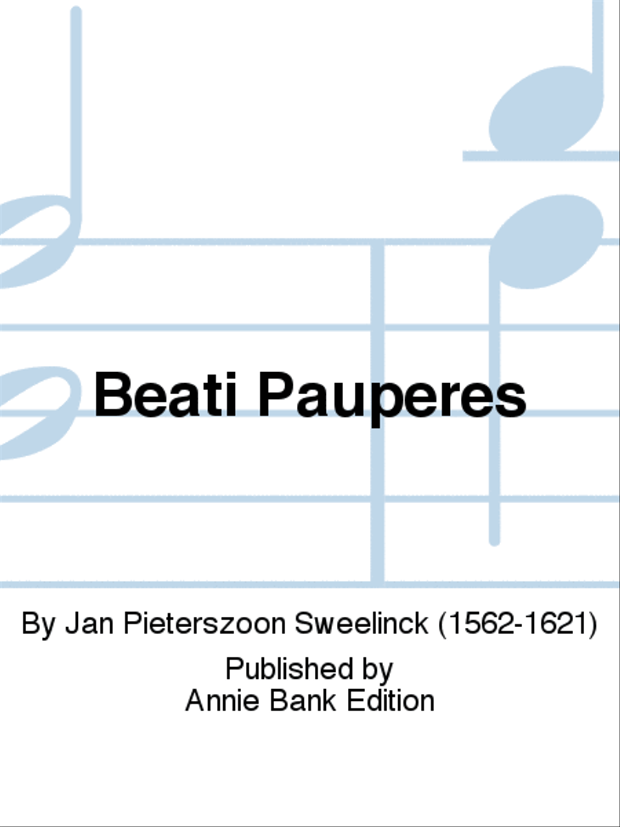 Beati Pauperes 4-Part scores gallery preview page 1
