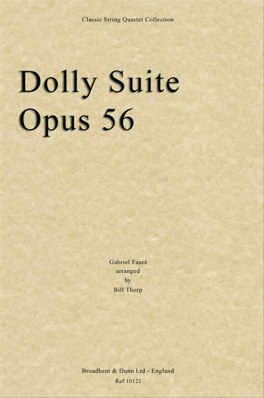 Dolly Suite, Opus 56 String Quartet scores gallery preview page 1