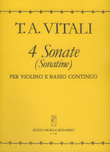 4 Sonate (Sonatine) Per Violino E Basso Continuo