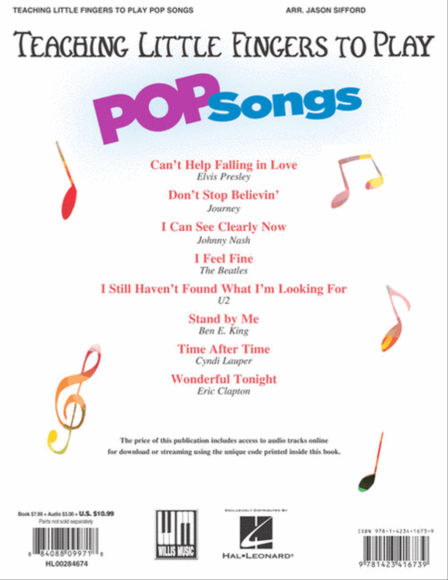 Teaching Little Fingers To Play Pop Songs Piano Method scores gallery preview page 6