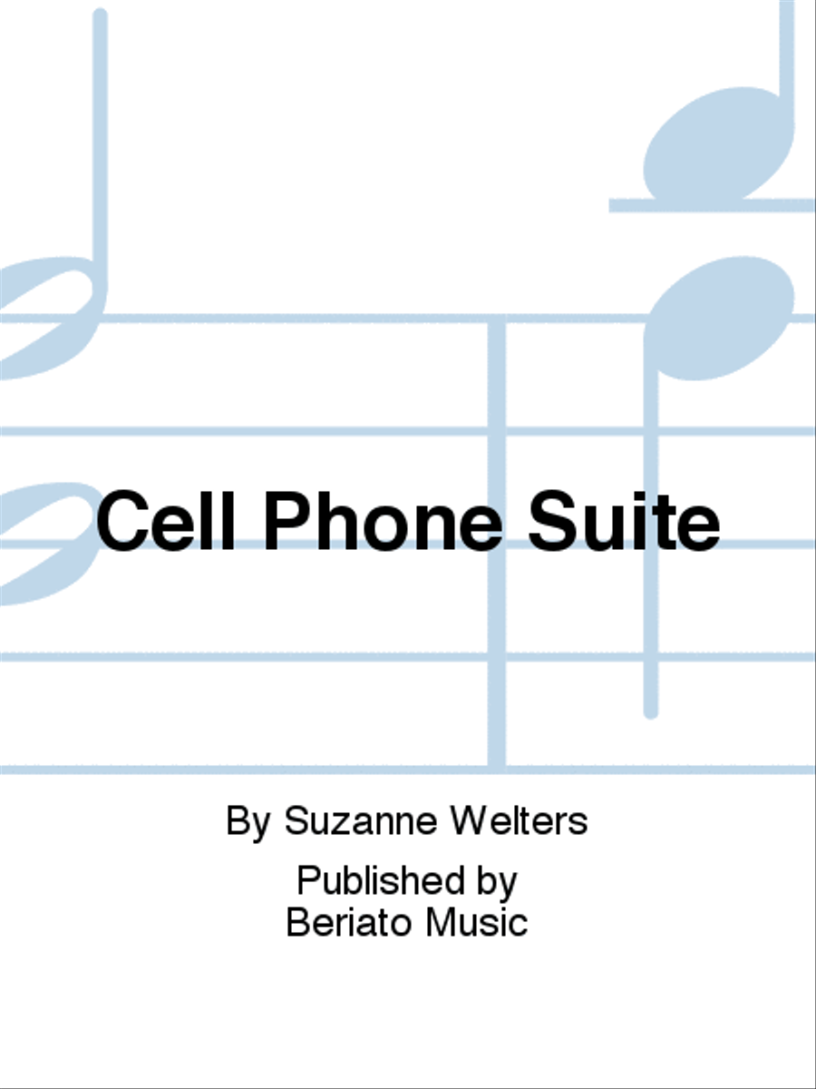 Cell Phone Suite Fanfare Band scores gallery preview page 1