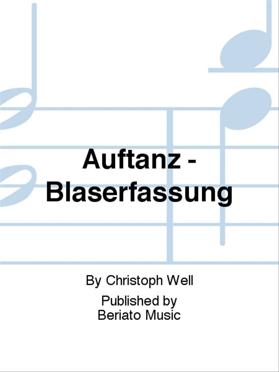 Auftanz - Bläserfassung Trumpet scores gallery preview page 1
