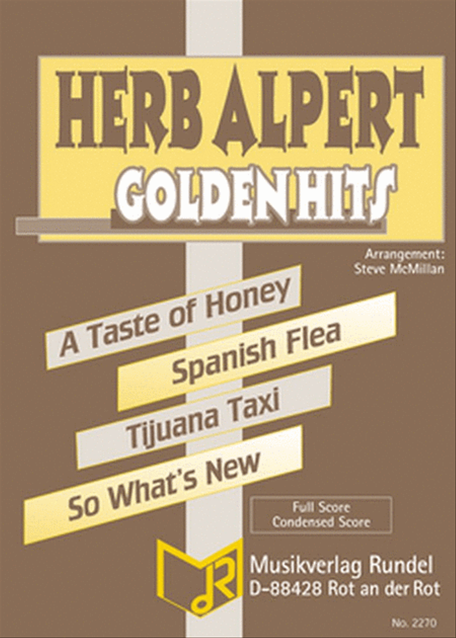 Herb Alpert Golden Hits Concert Band scores gallery preview page 1