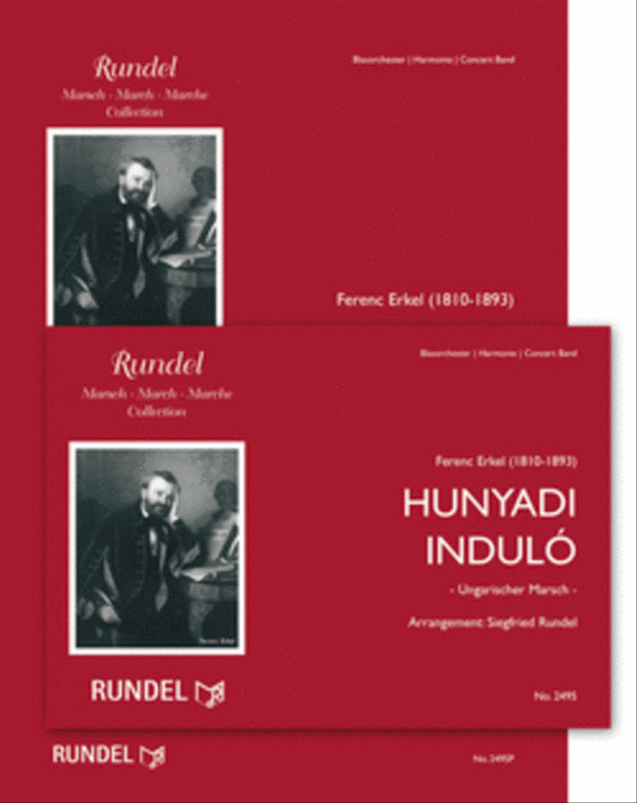 Hunyadi Induló Concert Band scores gallery preview page 1