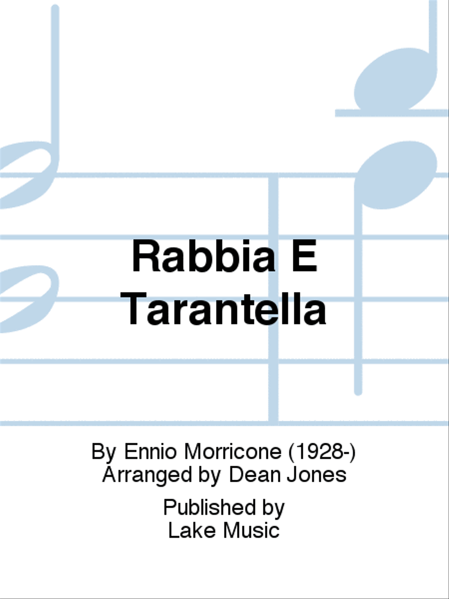 Rabbia E Tarantella Brass Band scores gallery preview page 1