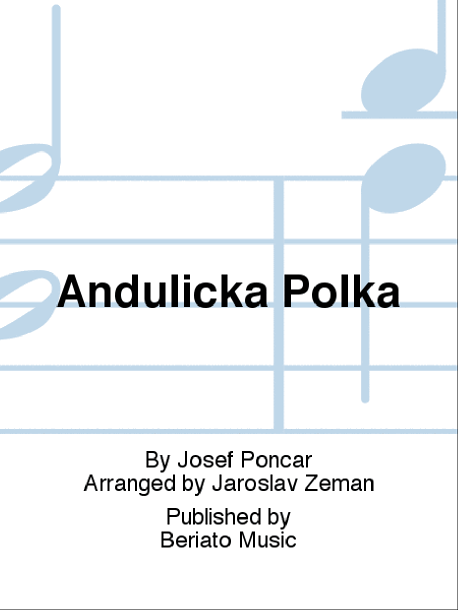 Andulicka Polka Concert Band scores gallery preview page 1