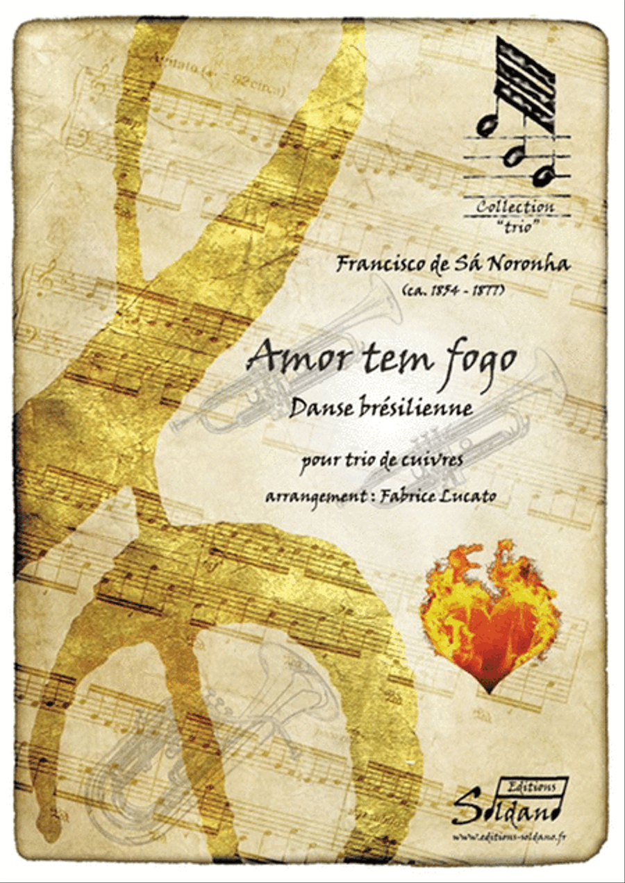 Amor Tem Fogo Trumpet scores gallery preview page 1