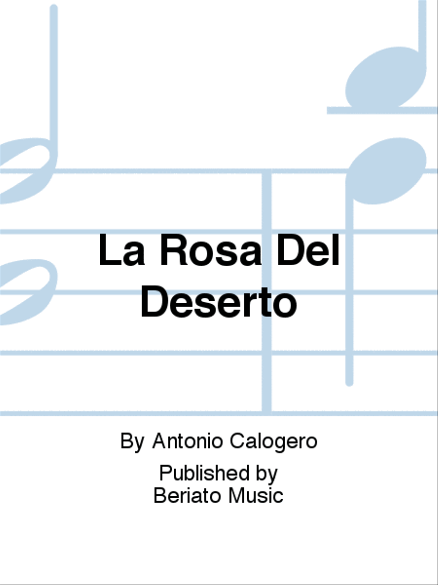 La Rosa Del Deserto Guitar scores gallery preview page 1