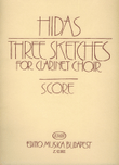 Three Sketches für Klarinetten-Chor