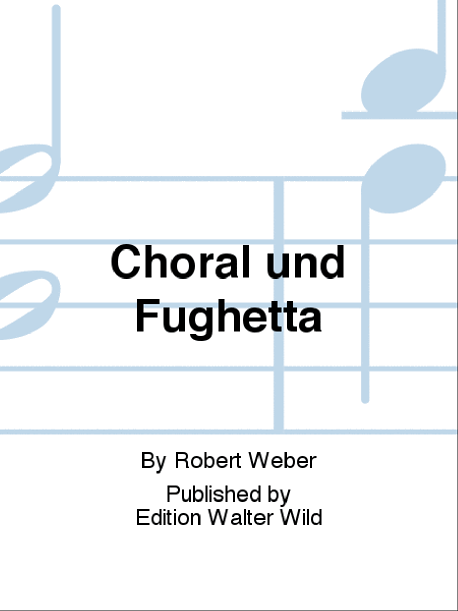 Choral und Fughetta Choir scores gallery preview page 1