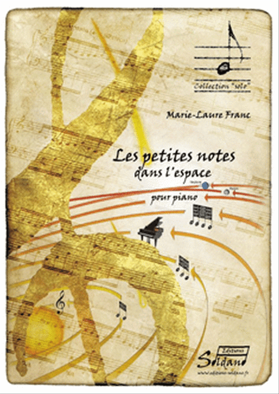 Les Petites Notes Dans L'Espace Vol 1 Easy Piano scores gallery preview page 1