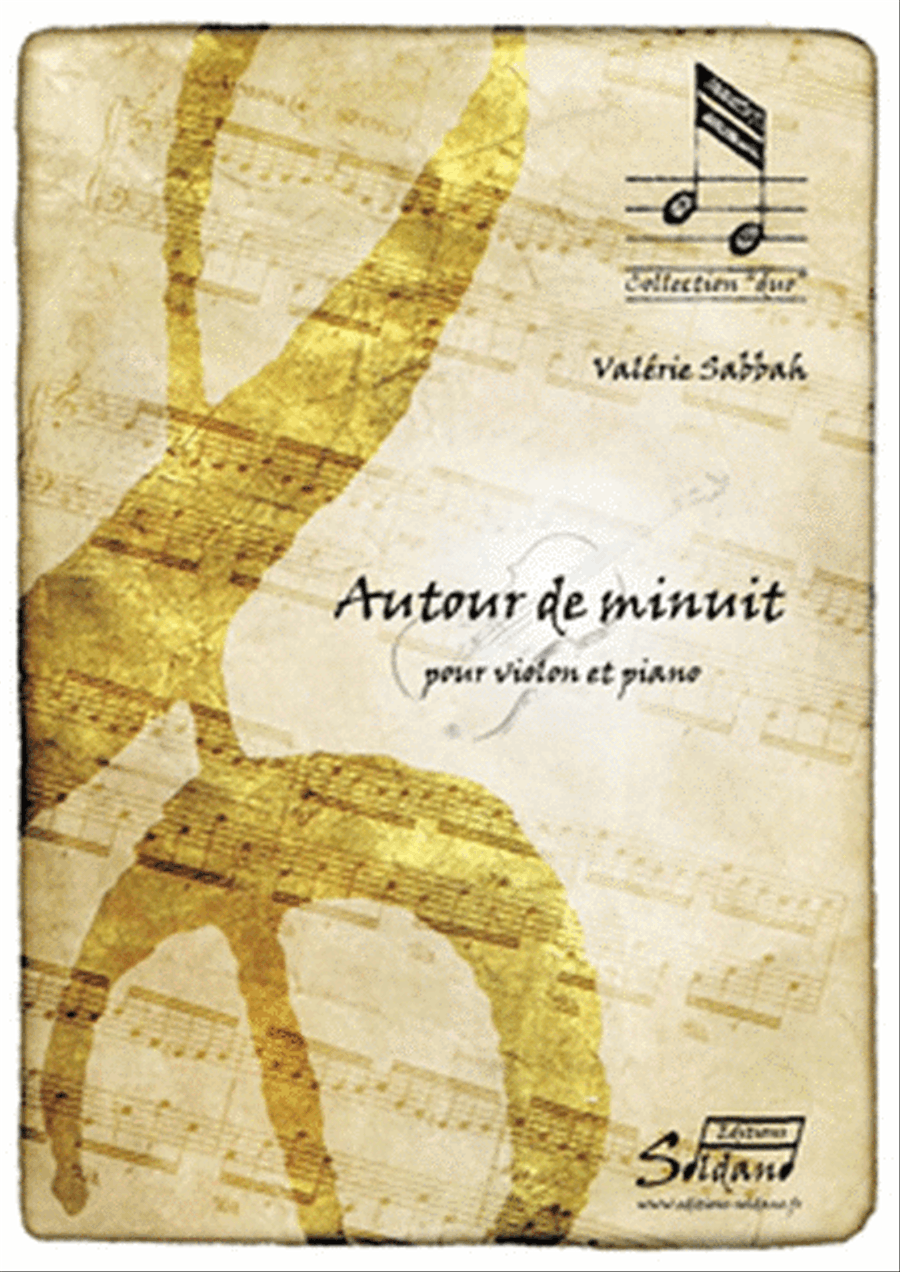 Autour De Minuit Violin Solo scores gallery preview page 1