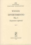 Divertimento Nr. 5 op. 39 (Impressioni ungheresi)