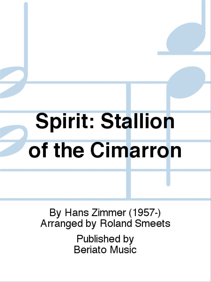Spirit: Stallion of the Cimarron Concert Band scores gallery preview page 1