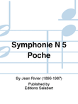 Symphonie N 5 Poche