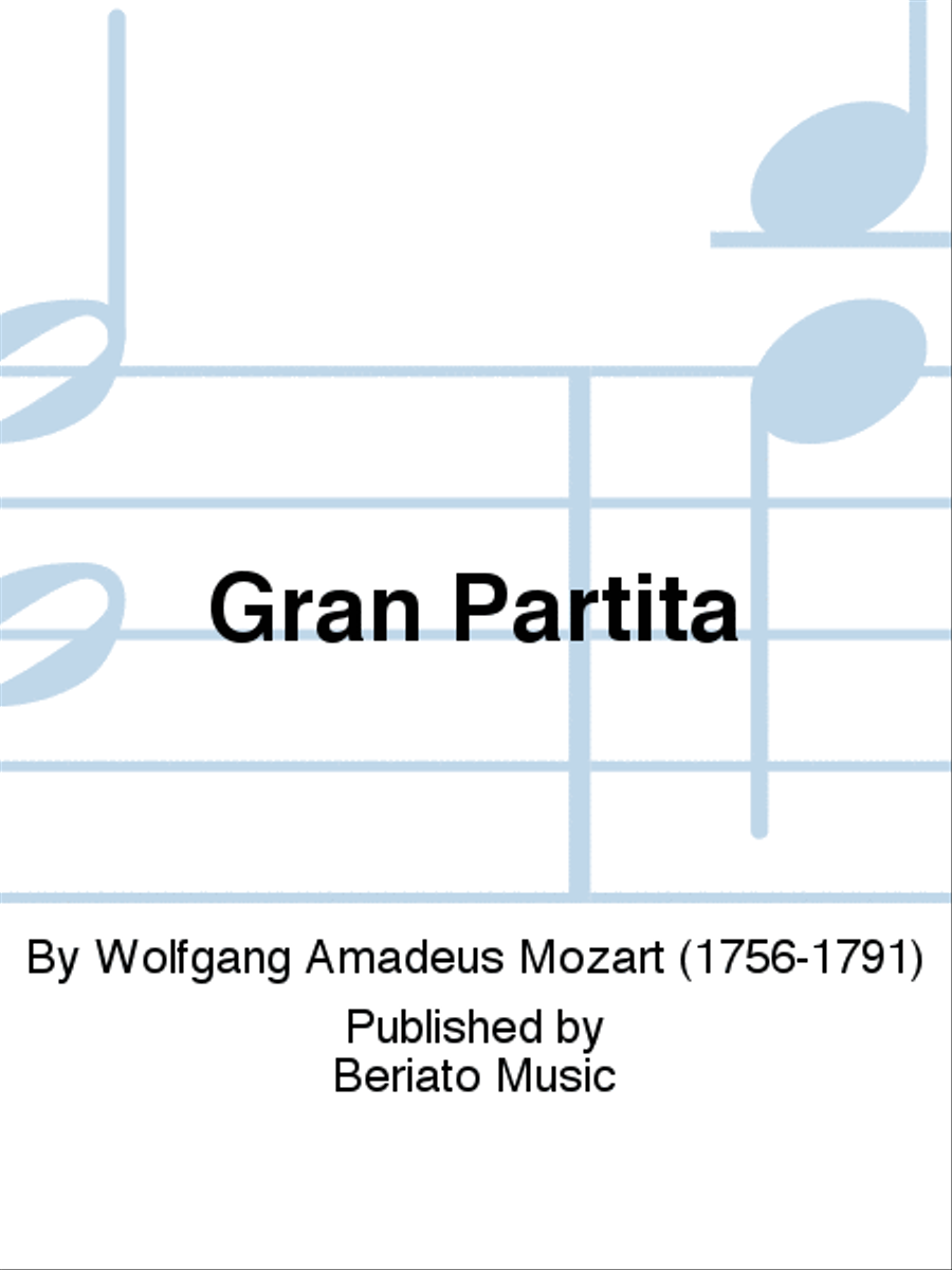 Gran Partita Cello scores gallery preview page 1